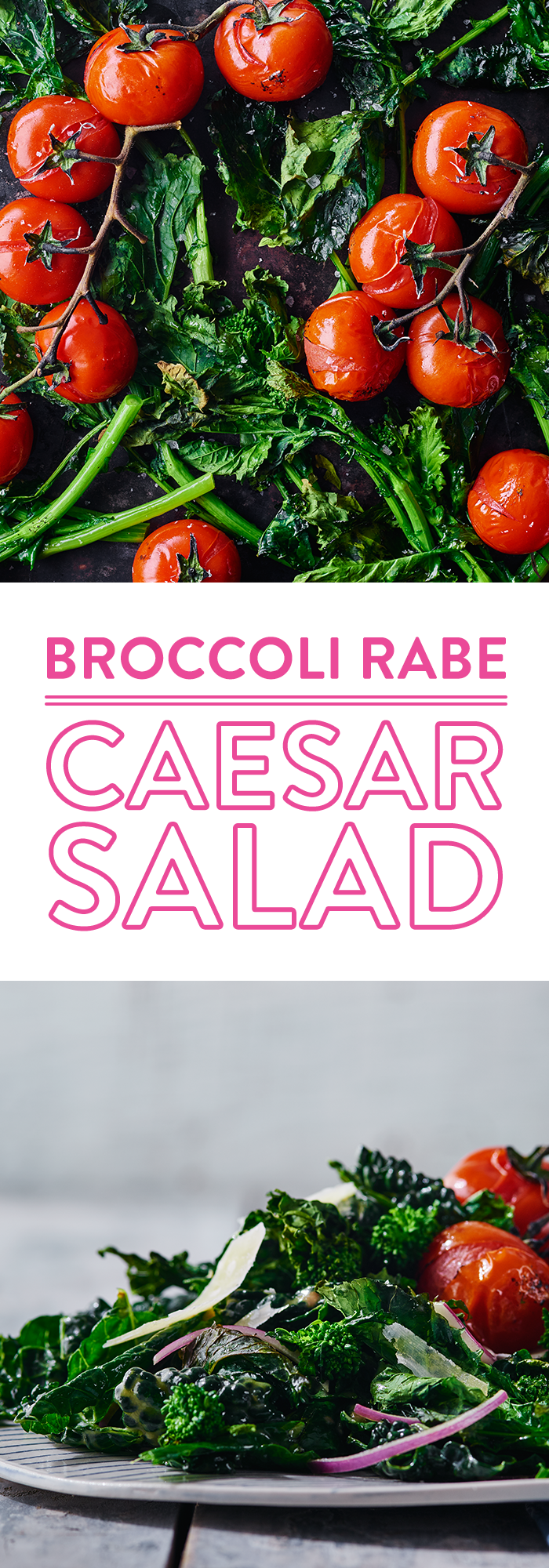 Broccoli Rabe Caesar Salad